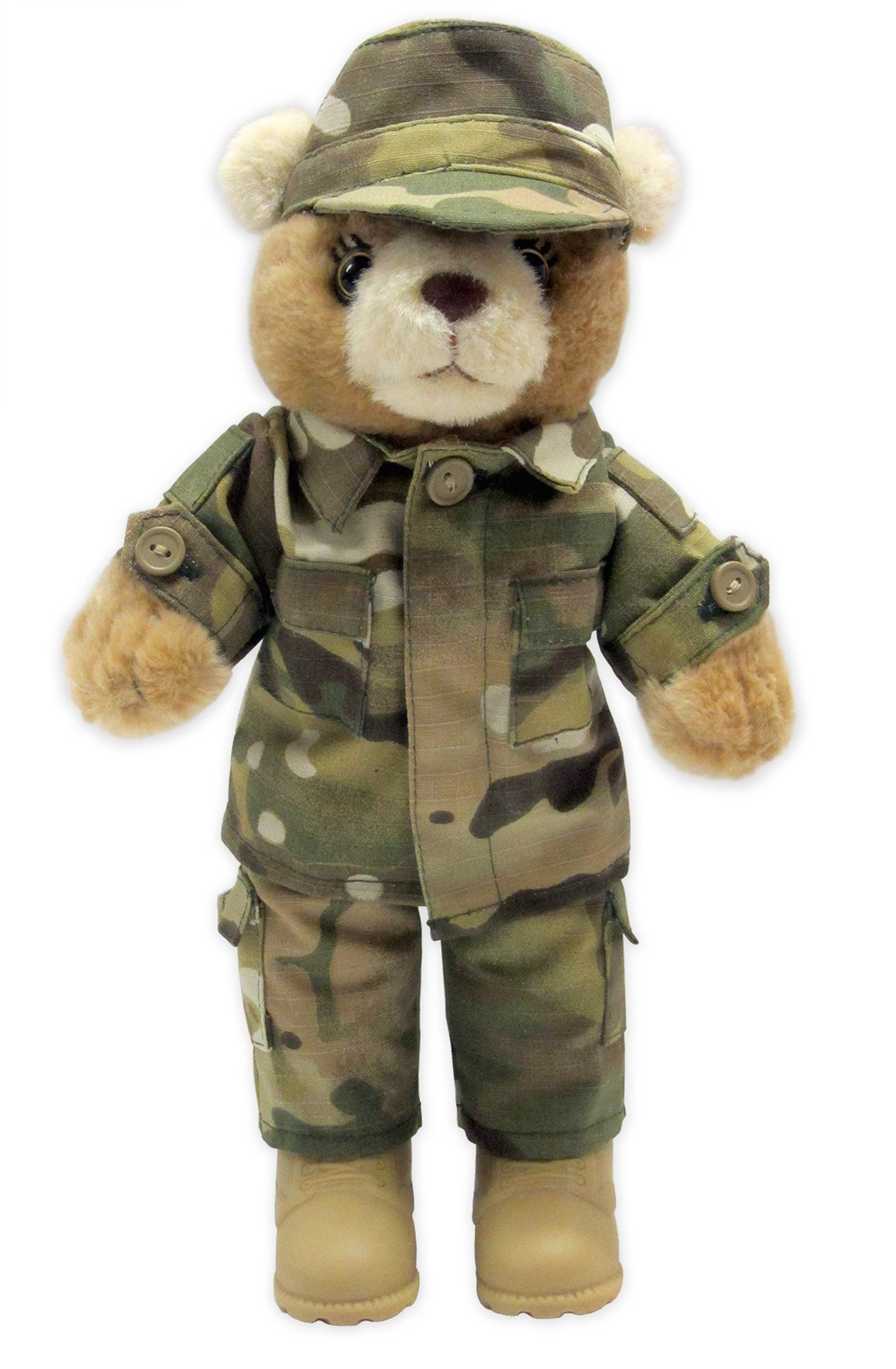 military teddy bear